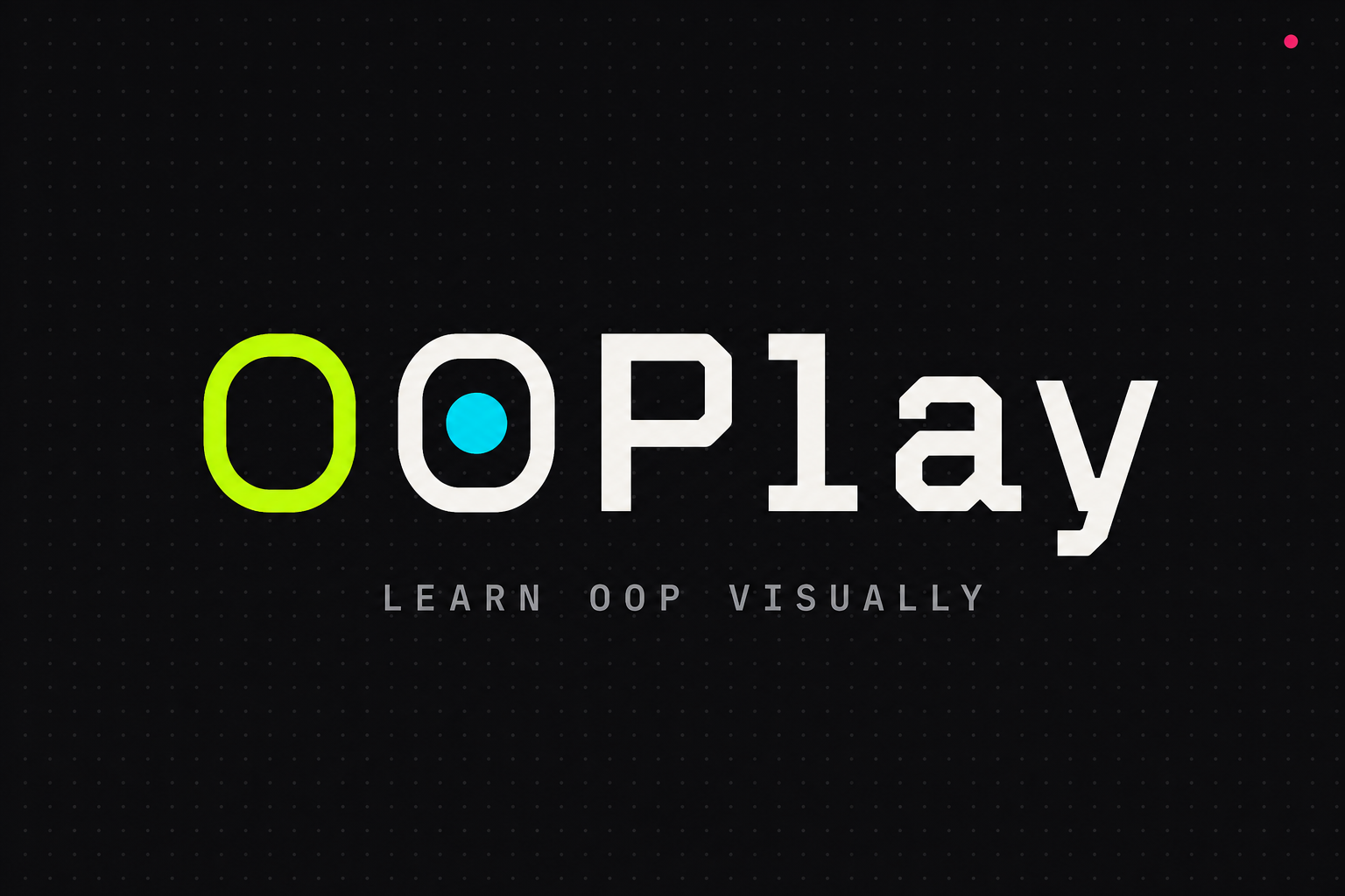 Screenshot of OOPlay - Learn OOP visually, an experimental app by Makedonka Stamatova